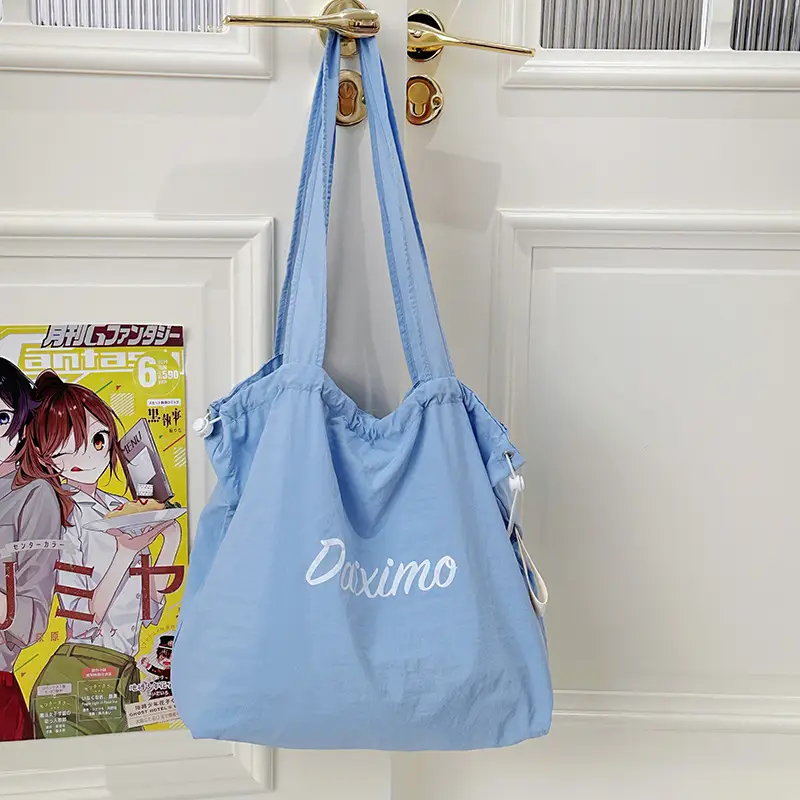 2025 Summer Blue Printed Nylon Shoulder Bag - Image 3