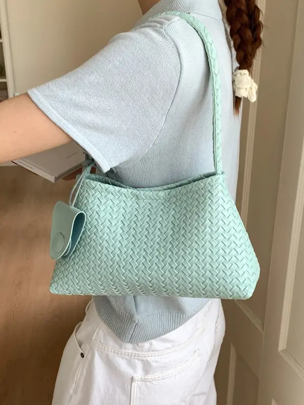 Cross-Border Woven Armpit Bag 2025 New - Image 8