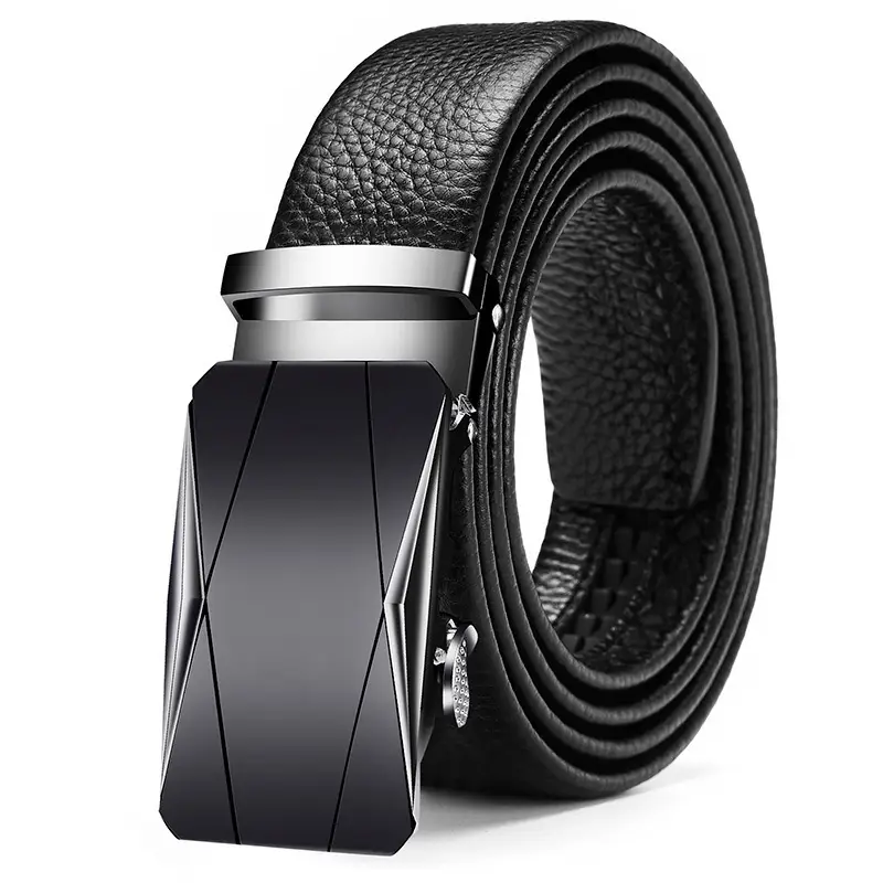 Men's Pure Cowhide Belt with Automatic Buckle & Zinc Alloy - Image 22