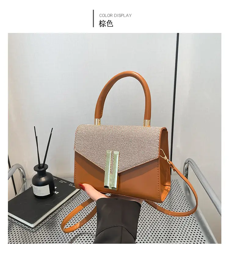 Green Textured Women's Shoulder Bag 2024 New Style — feature 26