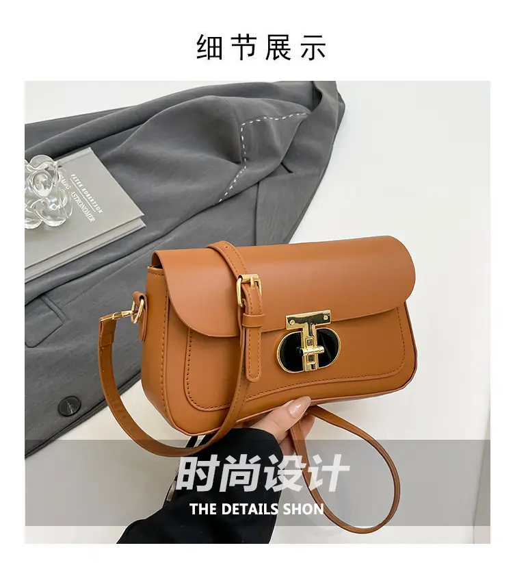 Retro Color Personalized Shoulder Bag 2025 Spring New — feature 2