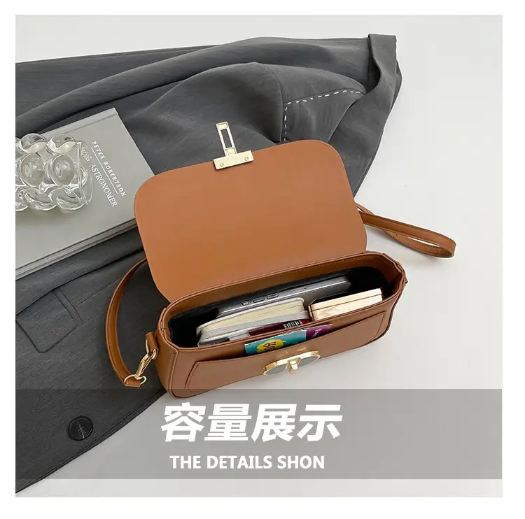 Retro Color Personalized Shoulder Bag 2025 Spring New — feature 6