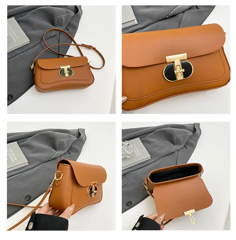 Retro Color Personalized Shoulder Bag 2025 Spring New — feature 8