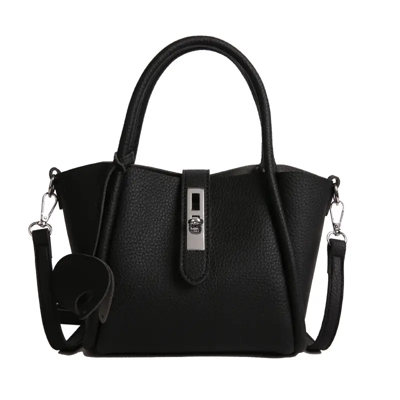 Vintage Bucket Bag for Women Cream Leather Shoulder Crossbody - Image 7
