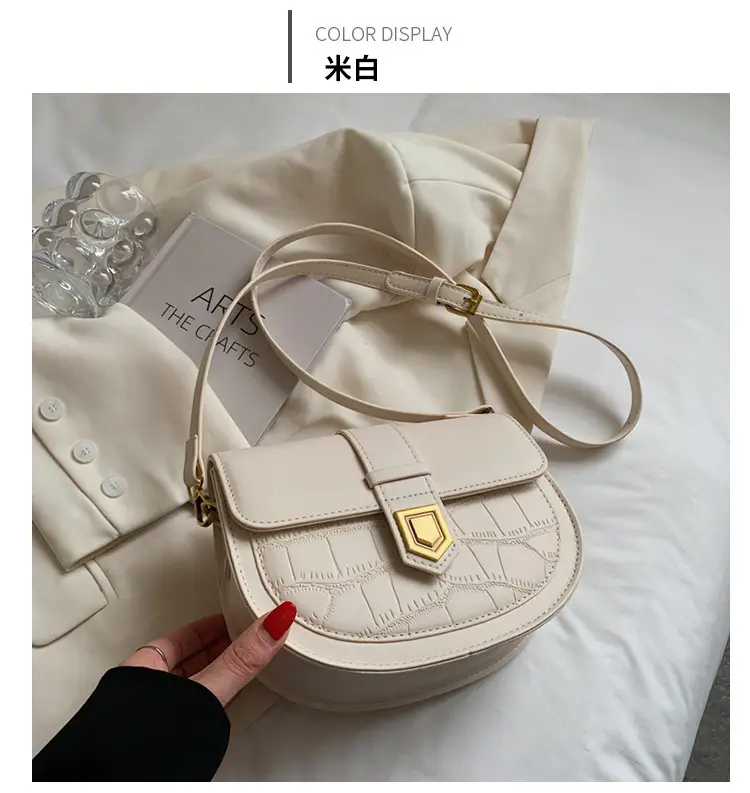 Women's Saddle Bag Brown Leather 2025 Spring Summer — feature 10