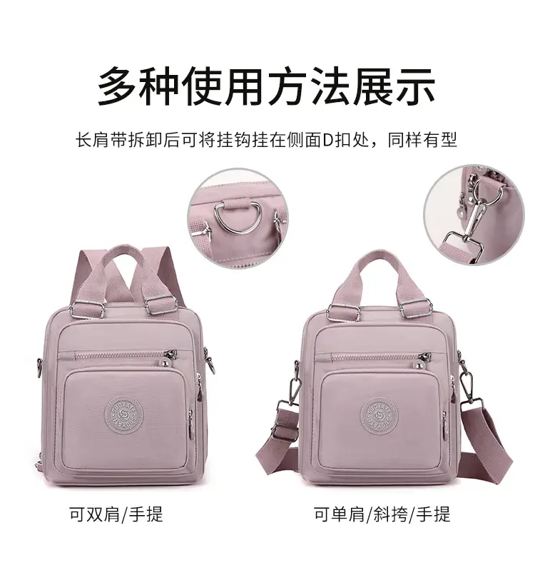 Lightweight Multi-Functional Women's Shoulder Crossbody Bag — feature 10