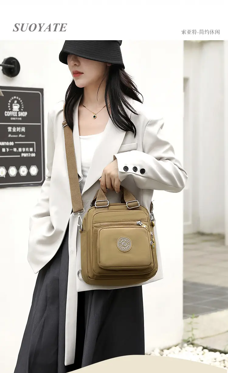 Lightweight Multi-Functional Women's Shoulder Crossbody Bag — feature 3