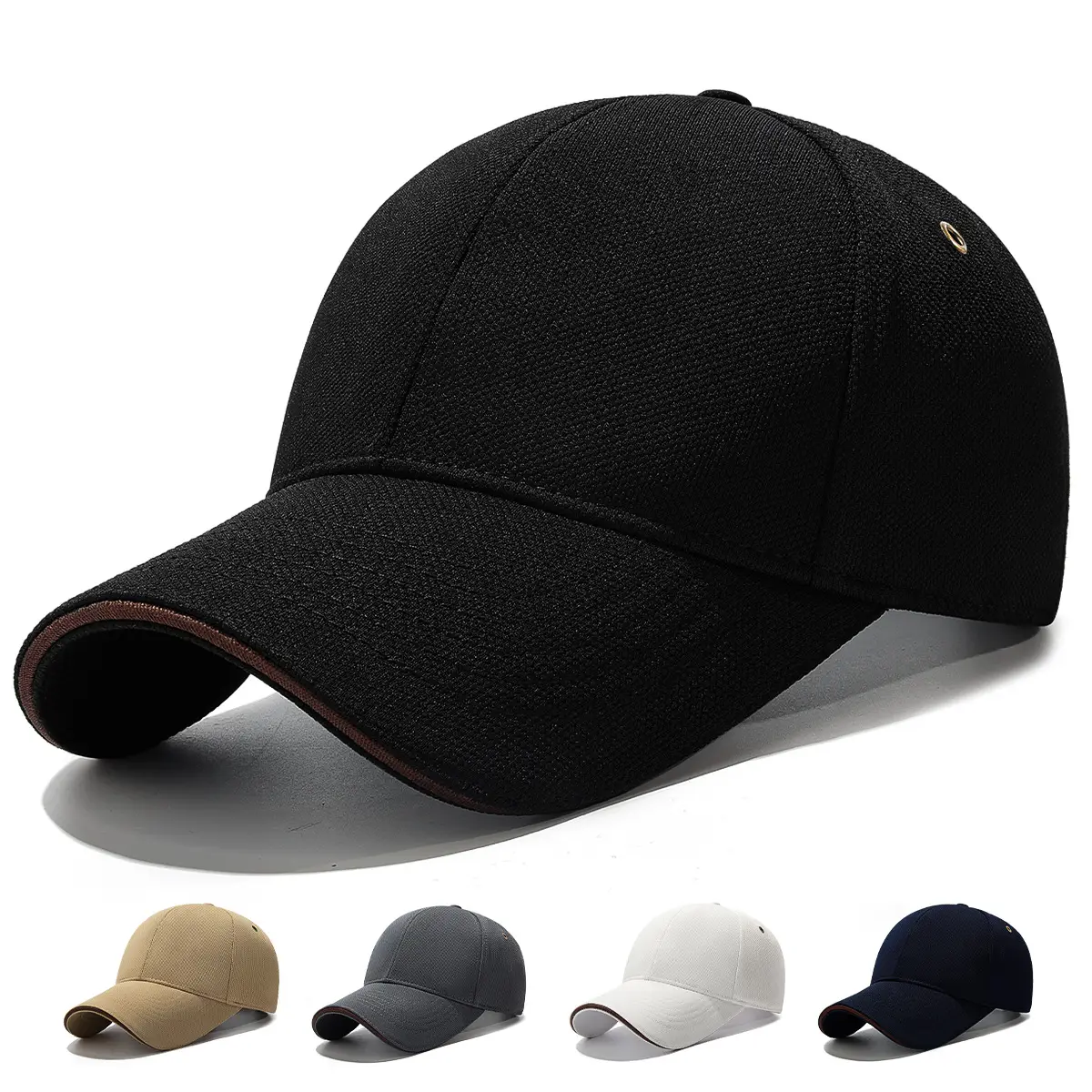 Seiko Baseball Cap Black Multi Color - Image 11