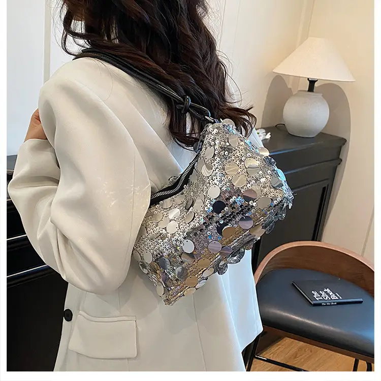 2025 New Niche Sequin Handbag for Women — feature 10