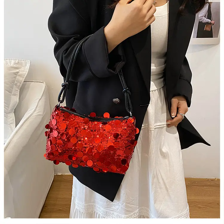 2025 New Niche Sequin Handbag for Women — feature 11
