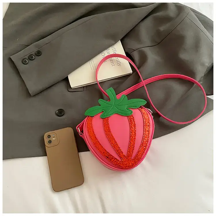 Strawberry Personalized Shoulder Bag for Women — feature 11