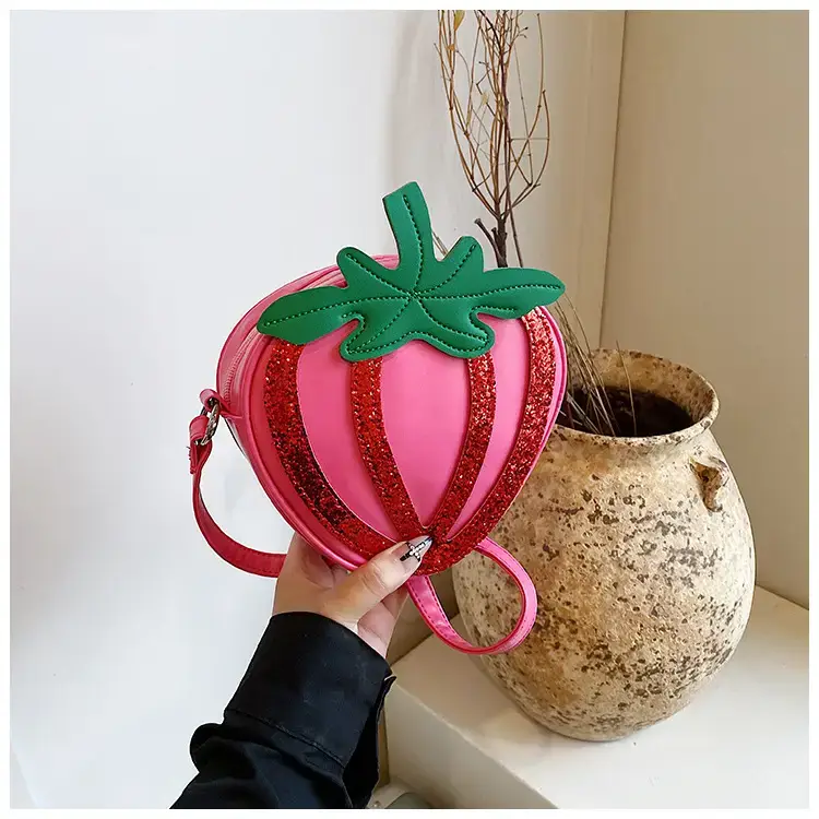 Strawberry Personalized Shoulder Bag for Women — feature 32