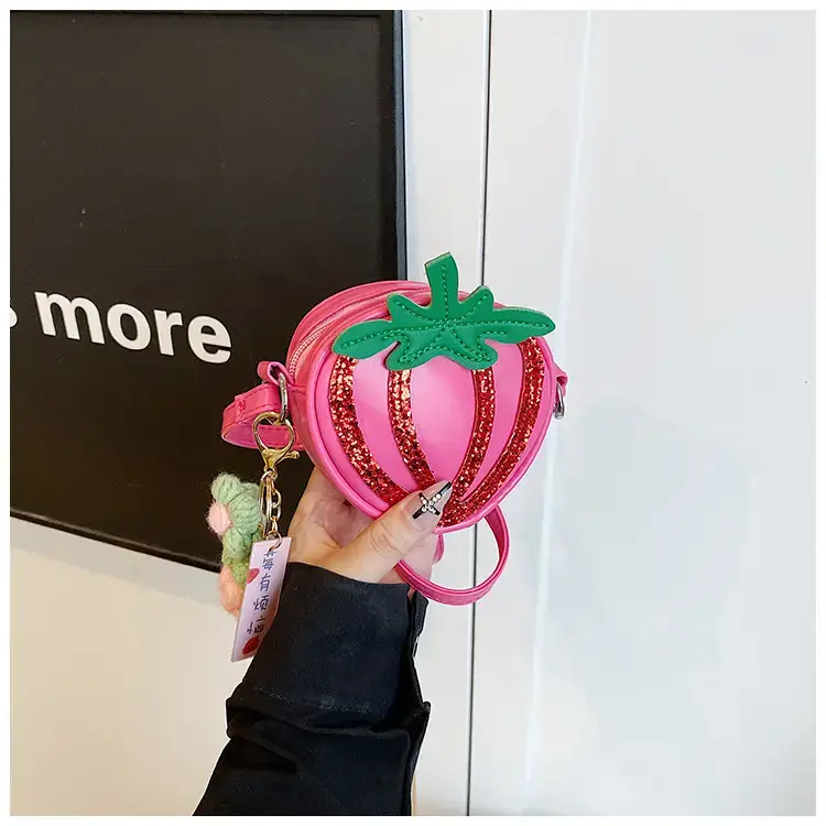 Strawberry Personalized Shoulder Bag for Women — feature 33