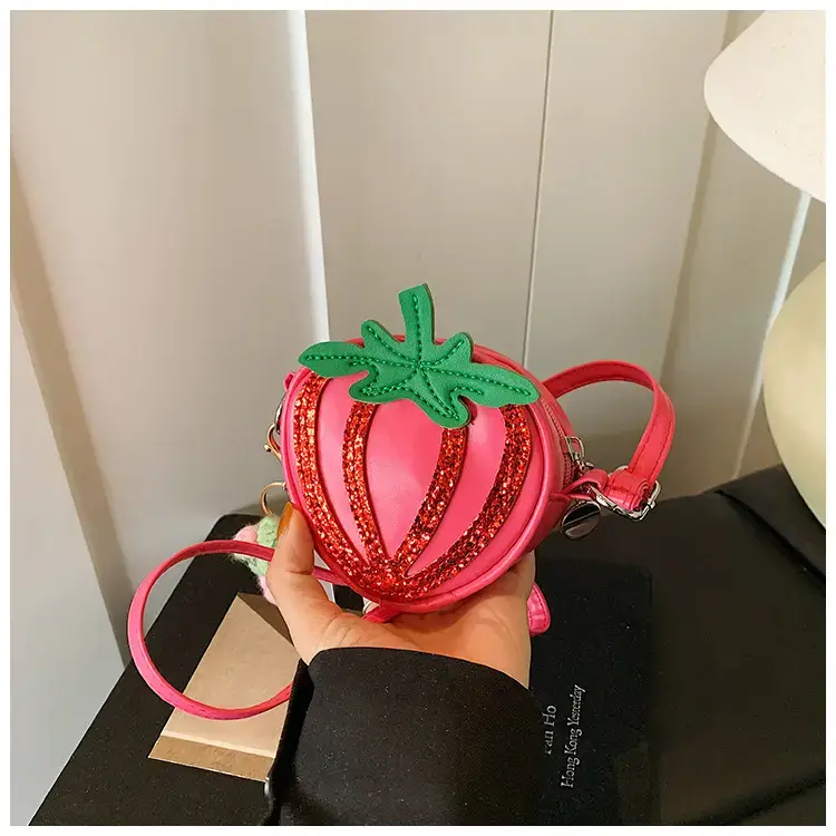 Strawberry Personalized Shoulder Bag for Women — feature 42