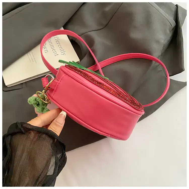 Strawberry Personalized Shoulder Bag for Women — feature 8