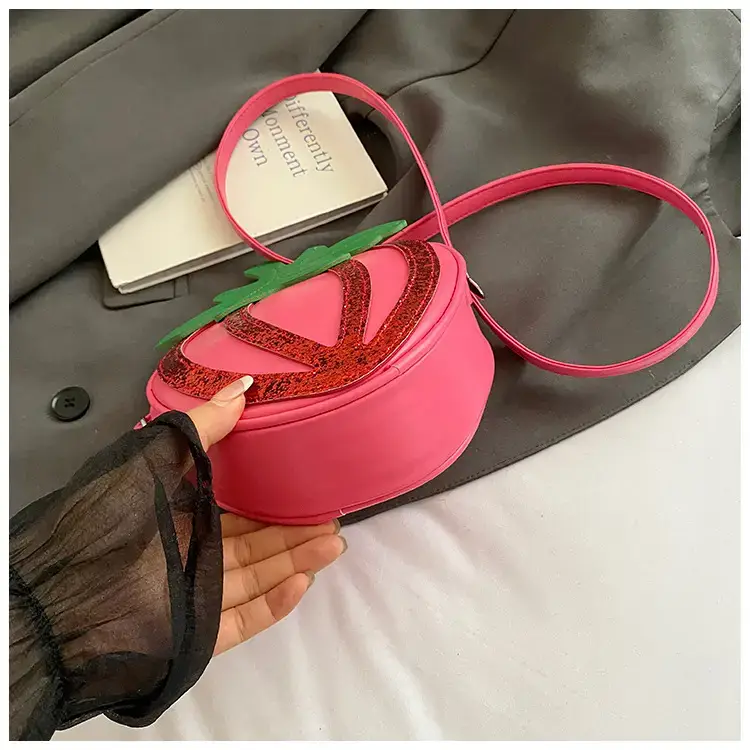 Strawberry Personalized Shoulder Bag for Women — feature 9