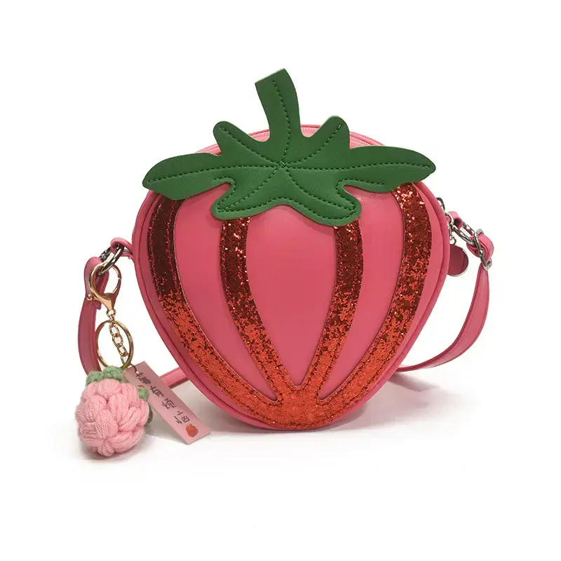 Strawberry Personalized Shoulder Bag for Women — feature 44