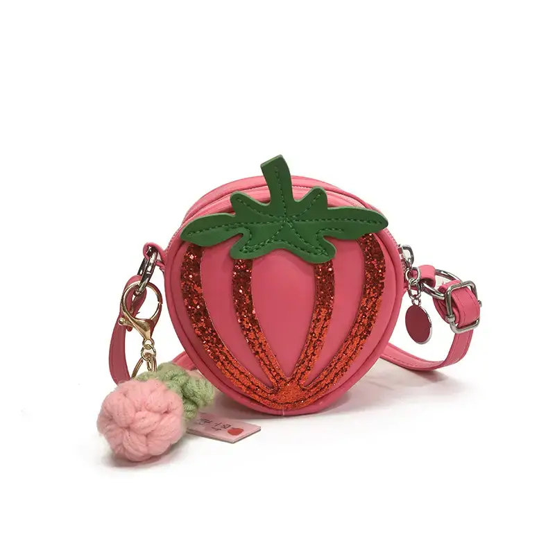 Strawberry Personalized Shoulder Bag for Women — feature 45