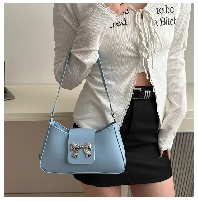 Women Crossbody Bow Bag Set 5 Colors 2026 — feature 16