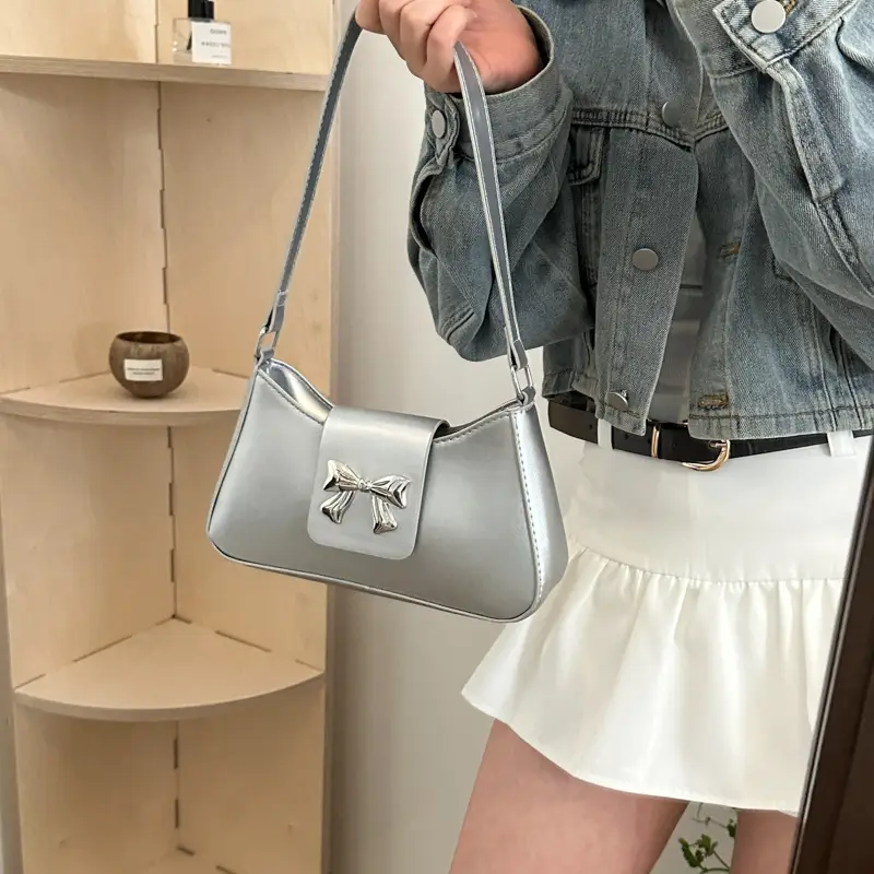 Women Crossbody Bow Bag Set 5 Colors 2026 - Image 2