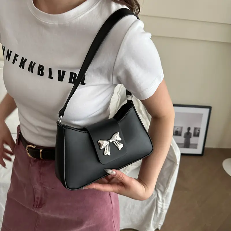 Women Crossbody Bow Bag Set 5 Colors 2026 - Image 5