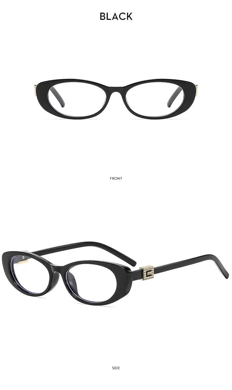 New Fashion Women Sunglasses Cat-Eye Brown Glass — feature 19