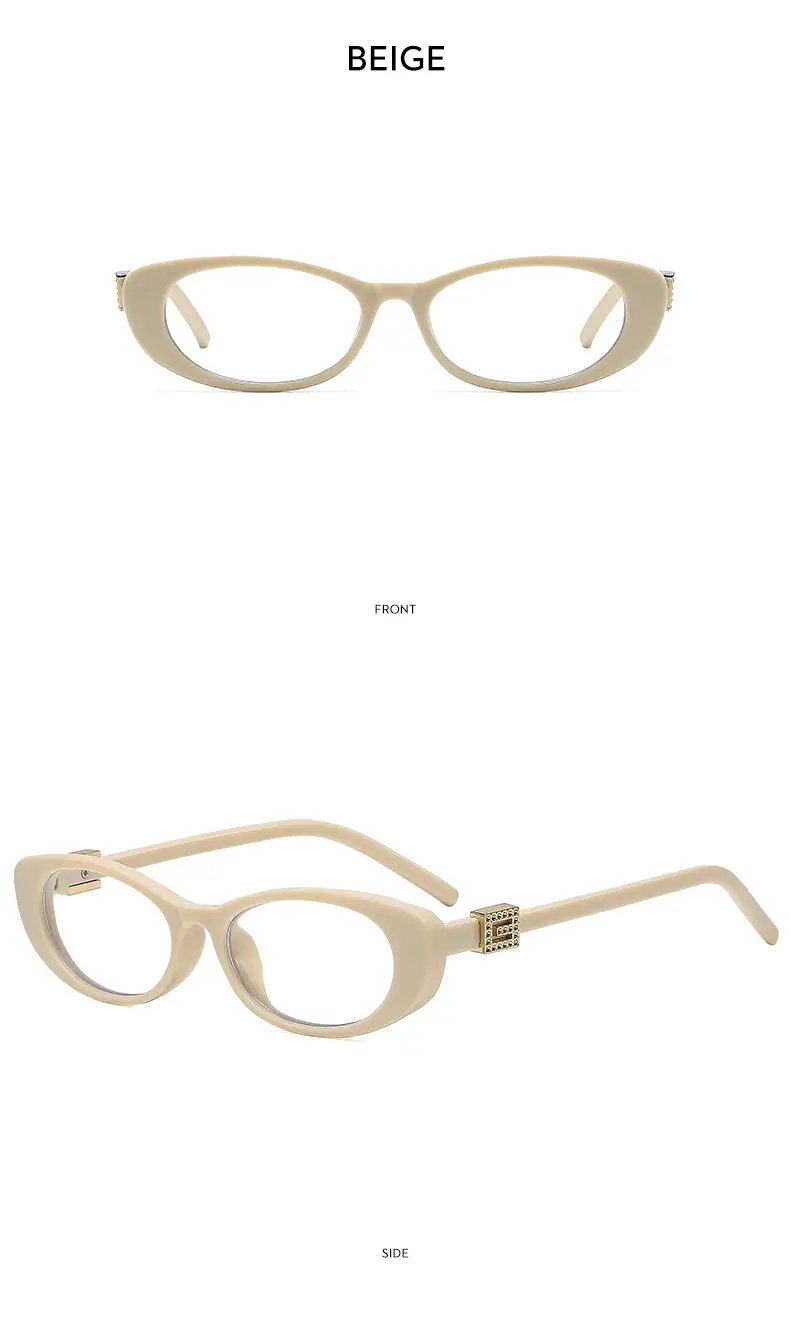 New Fashion Women Sunglasses Cat-Eye Brown Glass — feature 20