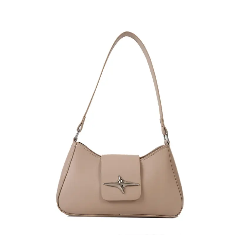 Women's Beige Star Logo Shoulder Bag 2025 - Image 10