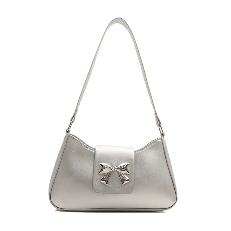 Trendy Korean Bow Shoulder Bag for Women - Image 11