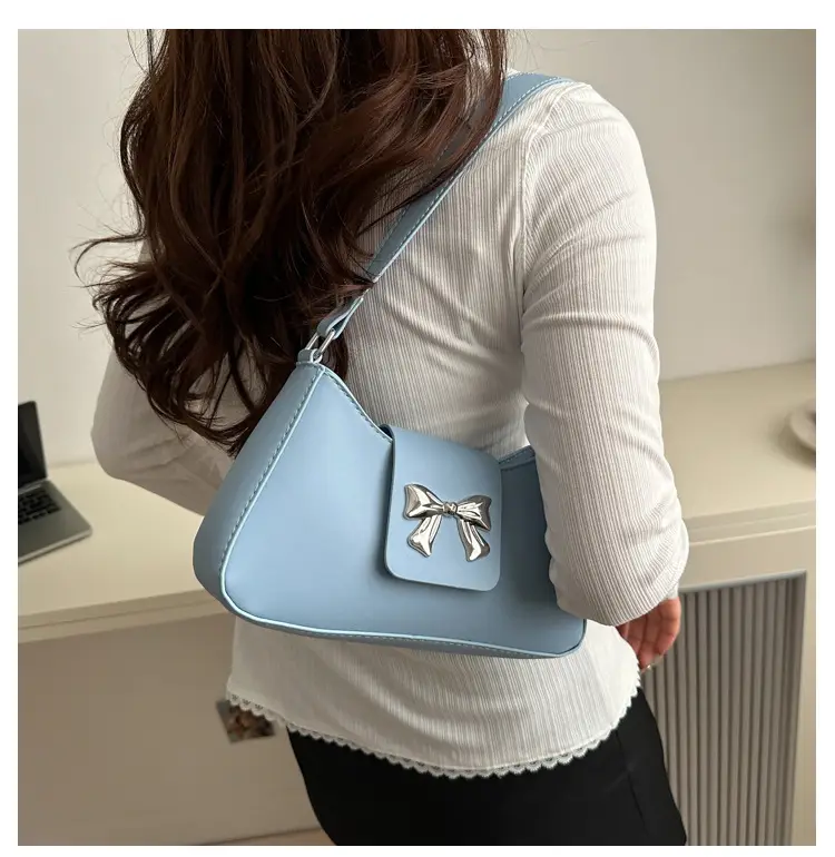 Trendy Korean Bow Shoulder Bag for Women — feature 10