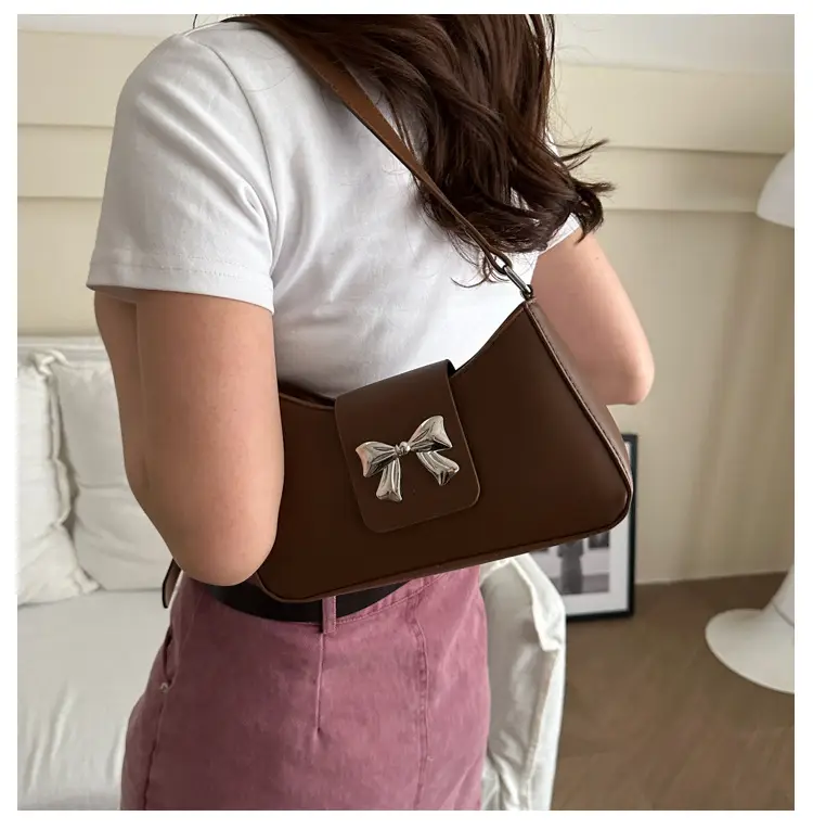 Trendy Korean Bow Shoulder Bag for Women — feature 12