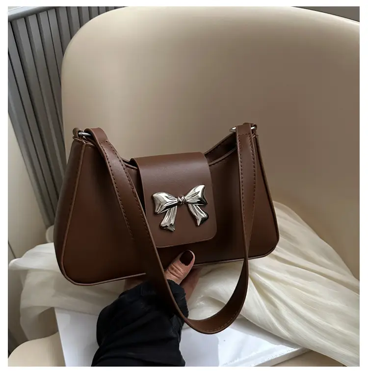 Trendy Korean Bow Shoulder Bag for Women — feature 19