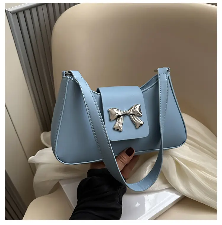 Trendy Korean Bow Shoulder Bag for Women — feature 20