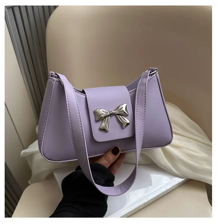 Trendy Korean Bow Shoulder Bag for Women — feature 23