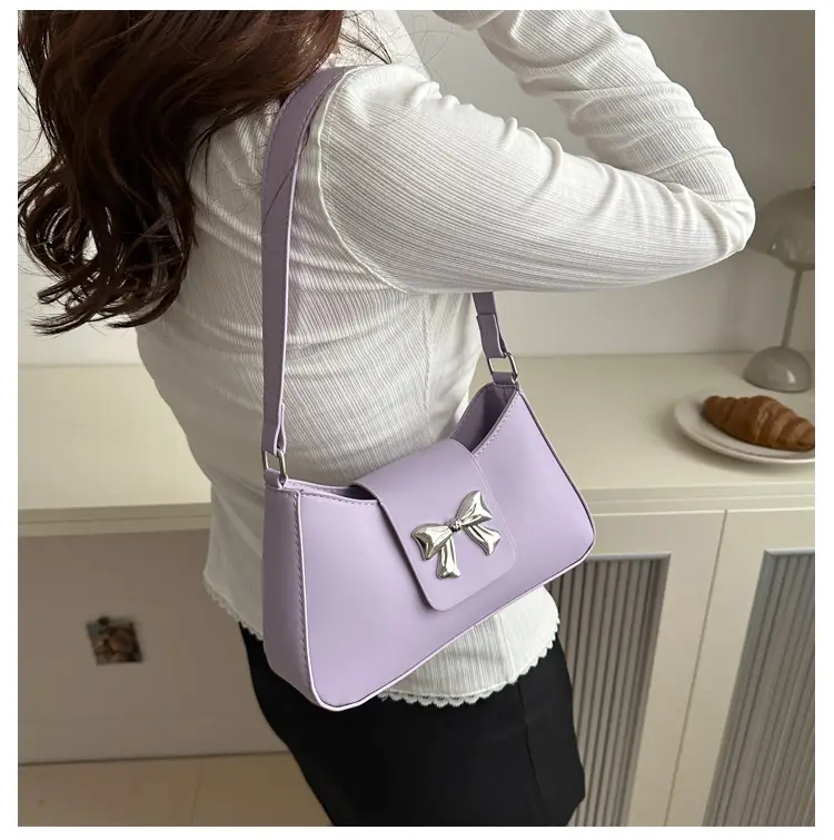 Trendy Korean Bow Shoulder Bag for Women — feature 8