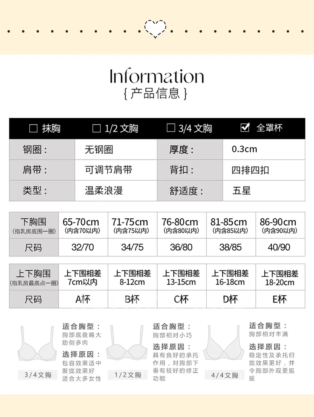 Large Bust Minimizing Bra for Women, Thin Style, Wireless, Side Breast Support, Full Cup, Plus Size, Push-Up Lace Bra — feature 21
