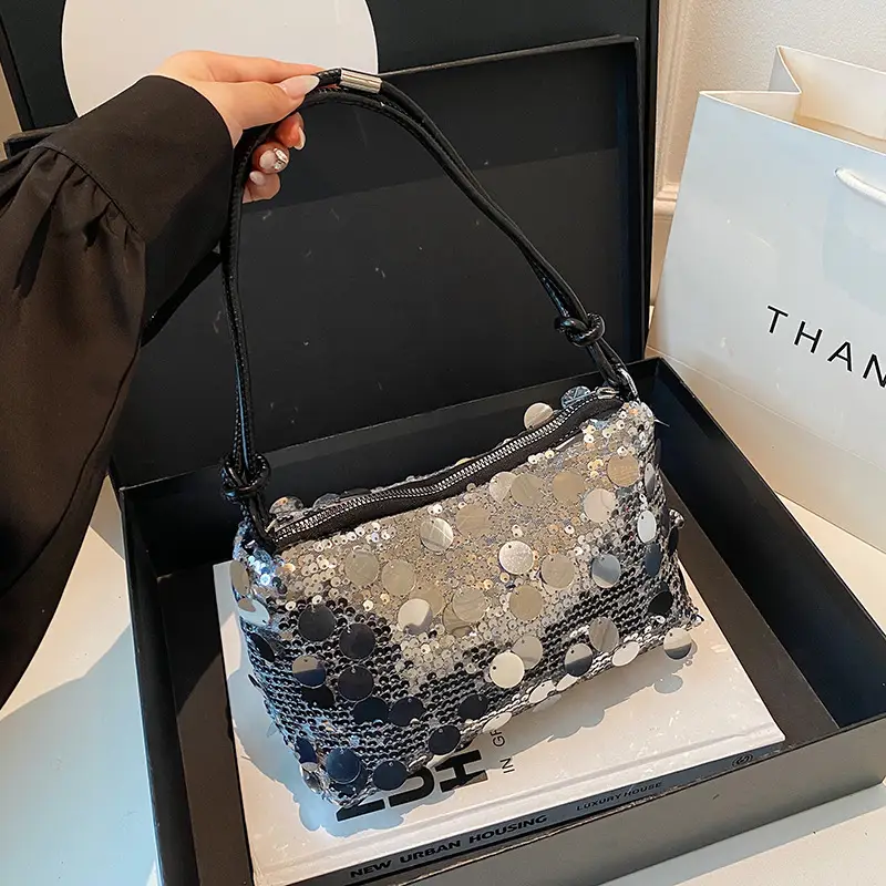 Sequin Crossbody Bag for Women 2025 Summer - Image 4