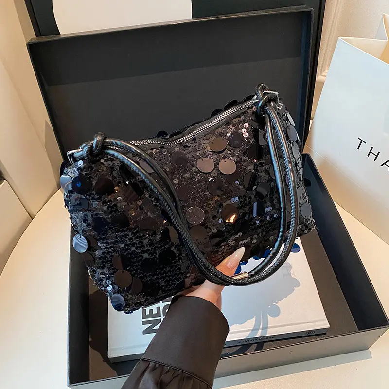 Sequin Crossbody Bag for Women 2025 Summer - Image 5