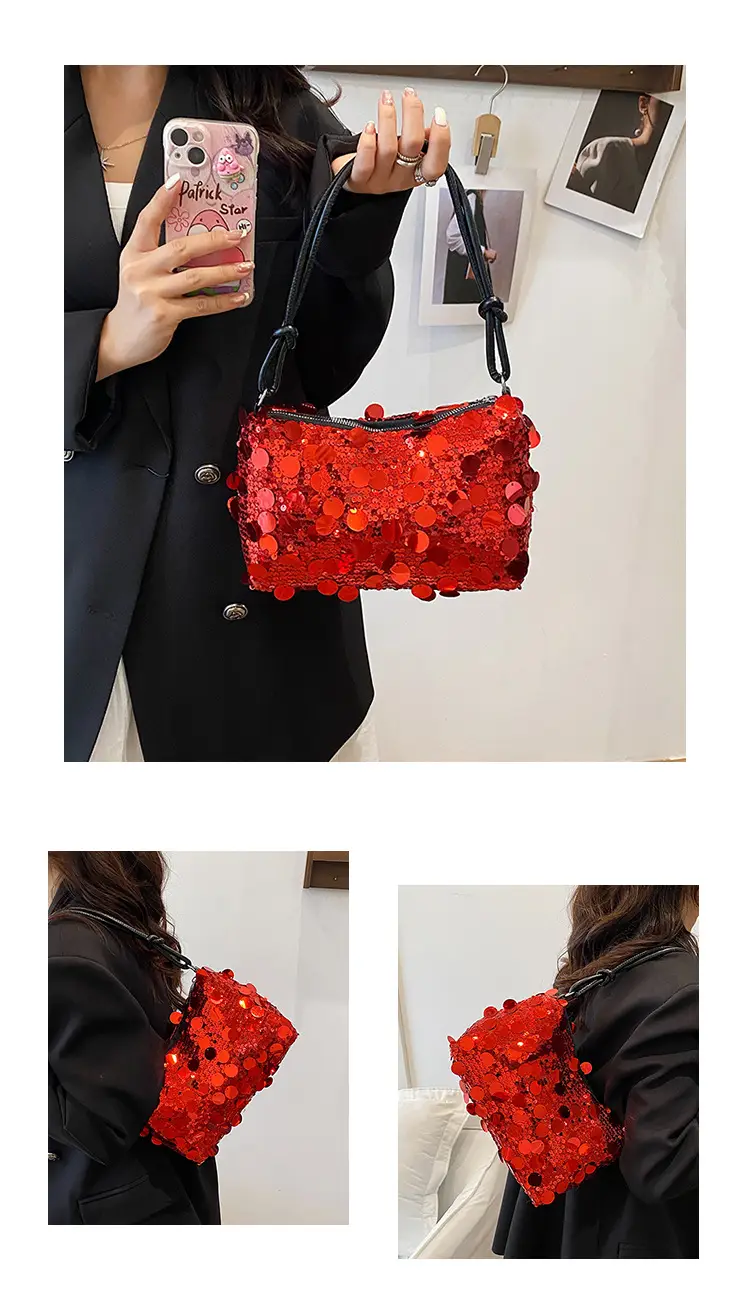 Sequin Crossbody Bag for Women 2025 Summer — feature 21