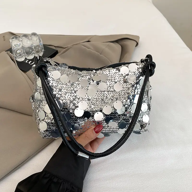 Sequin Crossbody Bag for Women 2025 Summer - Image 2