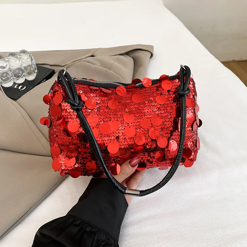 Sequin Crossbody Bag for Women 2025 Summer - Image 3