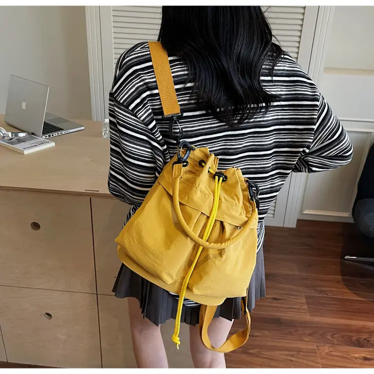 2025 New Summer Beige Bucket Bag Women's Korean Style — feature 21
