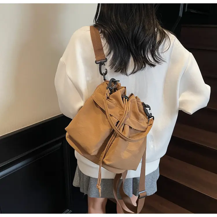 2025 New Summer Beige Bucket Bag Women's Korean Style — feature 28