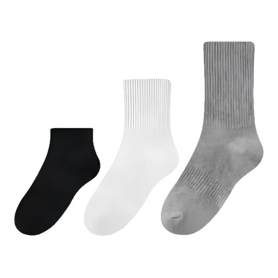 Disposable Socks for Men and Women, Mid-Calf Length, All-Season, Odor-Resistant, Breathable, Travel-Friendly, Portable, Daily Use, No-Wash, Throw-Away Socks