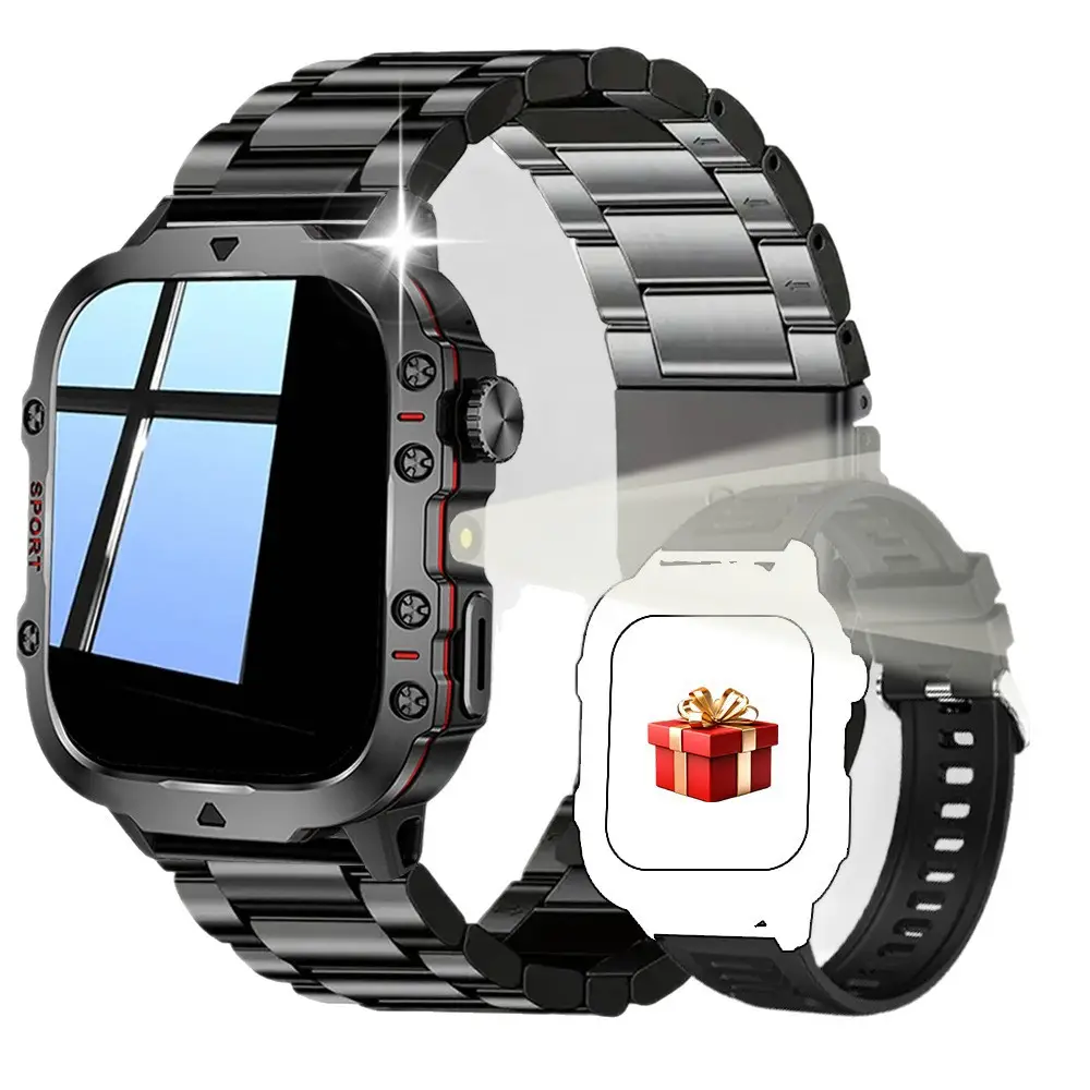 Pink Smart Watch with Wireless Call & Heart Rate Tracker - Image 63