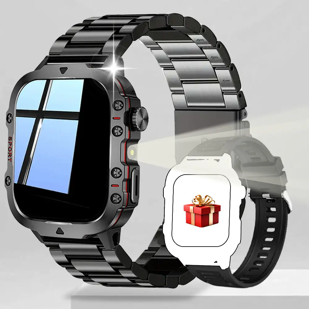 Pink Smart Watch with Wireless Call & Heart Rate Tracker - Image 11