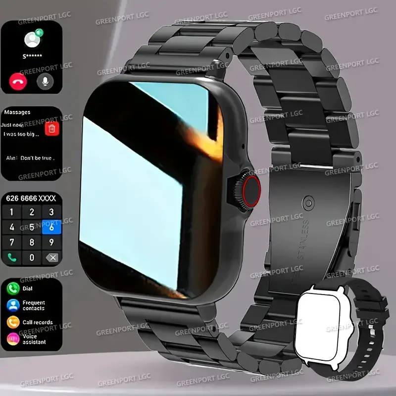 Pink Smart Watch with Wireless Call & Heart Rate Tracker - Image 22