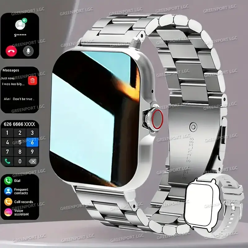 Pink Smart Watch with Wireless Call & Heart Rate Tracker - Image 23