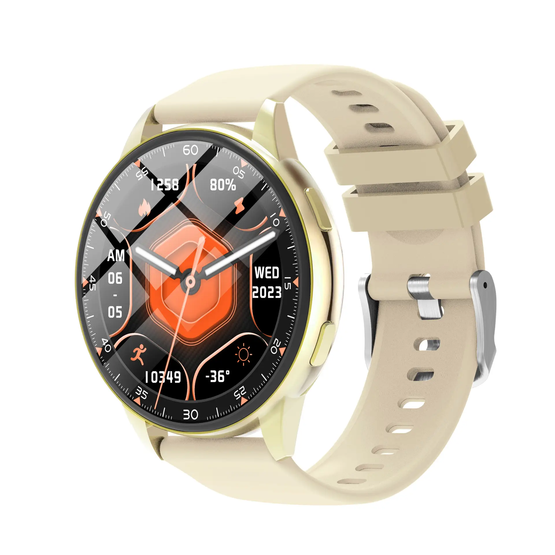 Pink Smart Watch with Wireless Call & Heart Rate Tracker - Image 26