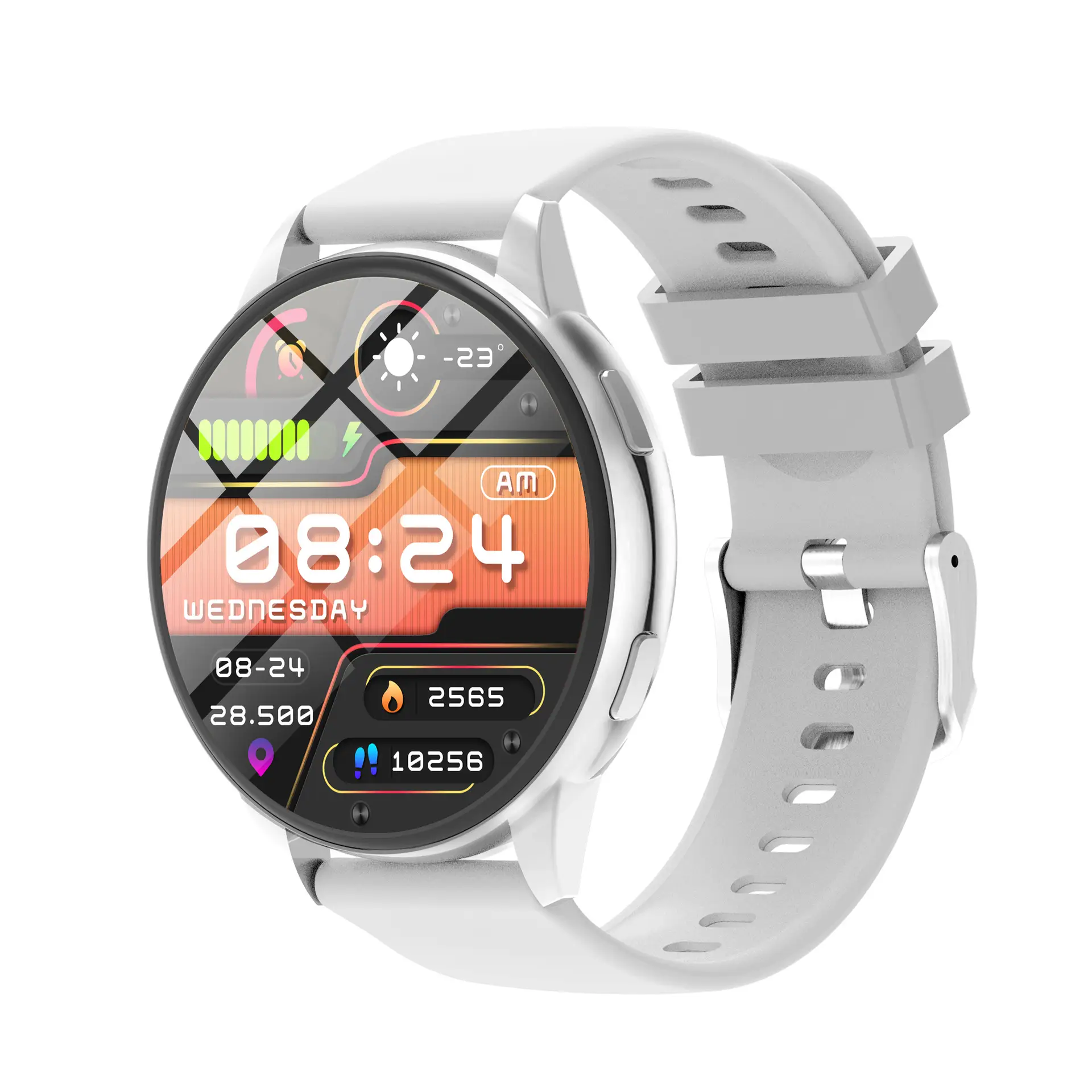 Pink Smart Watch with Wireless Call & Heart Rate Tracker - Image 27